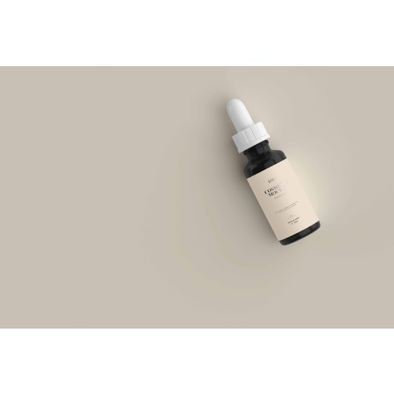 Essence Essential Oil Skincare Cosmetics Makeup Design PSD Mockup Vol 3